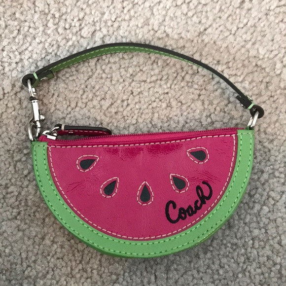 Coach Handbags - HOST PICK Coach Watermelon Coin Purse